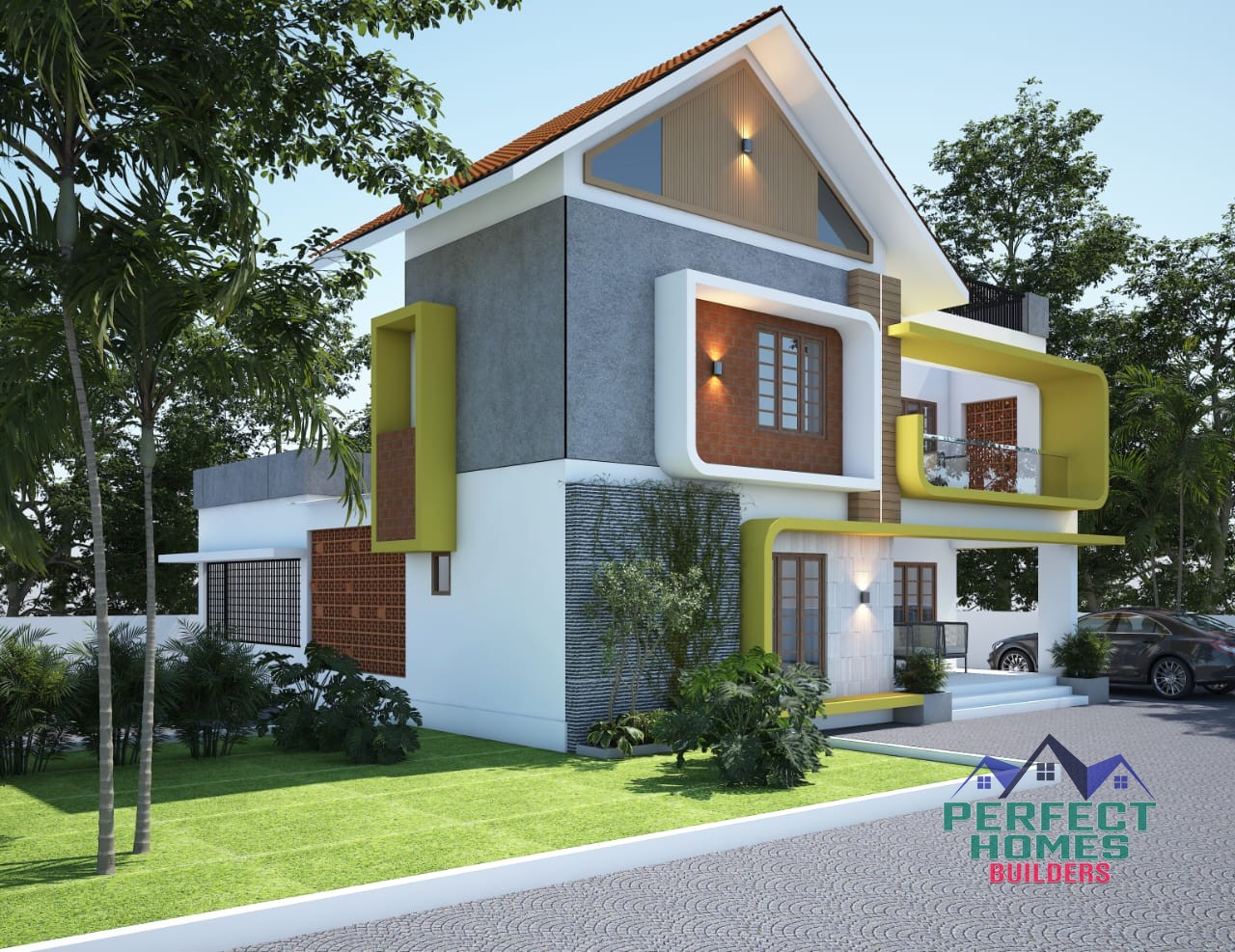 The Yellow Contour Villa
